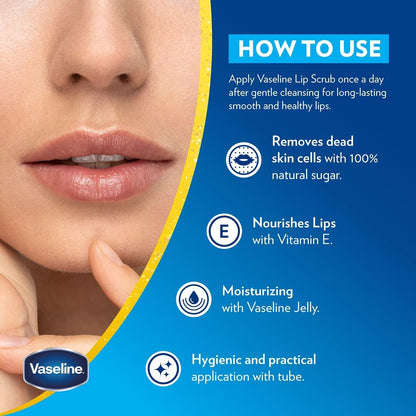 Vaseline Lip Therapy Reveal Scrub 10ml