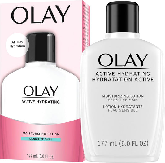 Olay Moisturizing Face Lotion for Sensitive Skin, 177 mL