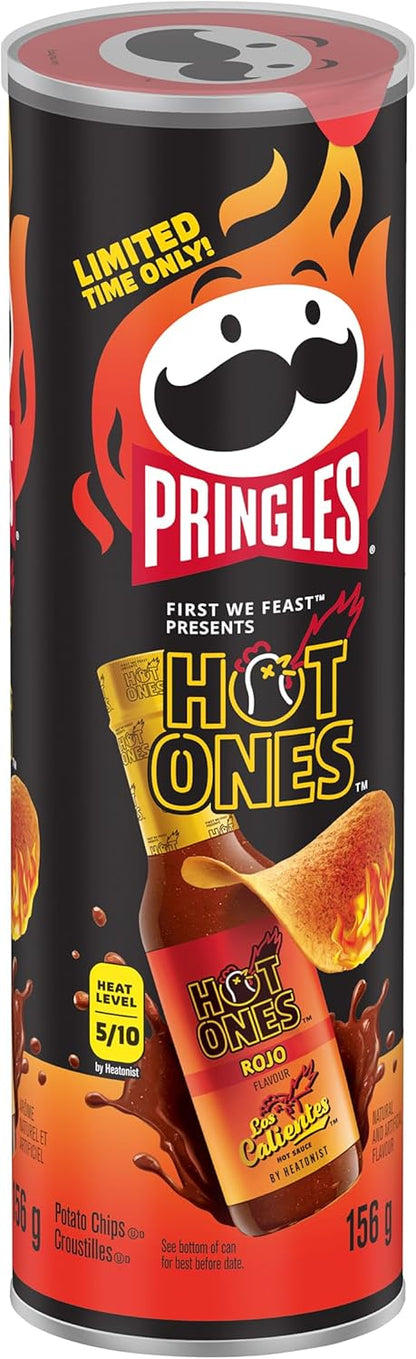 Pringles® Hot Ones 洛斯卡连特斯红薯味薯片 156 克