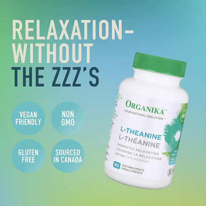 Organika 肌醇 (肌醇) + L-茶氨酸：细胞反应、情绪平衡和放松支持