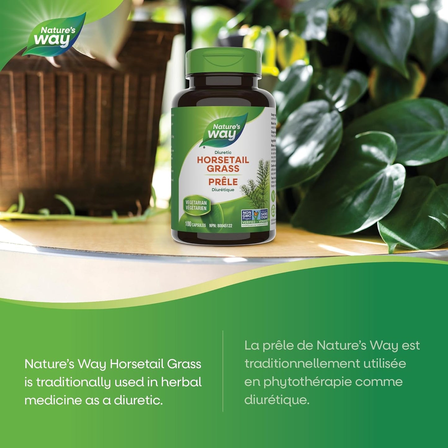 Nature's Way 馬尾草利尿素食膠囊，100 粒
