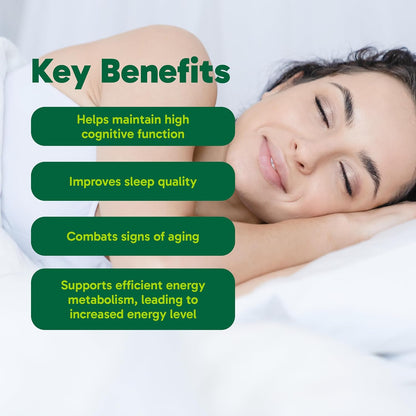 Organika 加拿大製造 NMN + PQQ - 抗衰老支持補充劑，促進細胞再生、能量代謝、認知功能 - 60 粒膠囊