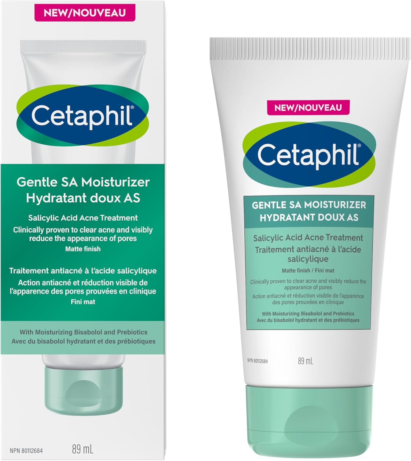Cetaphil Gentle Clear Acne Moisturizer With Salicylic Acid | Hydrating Face Moisturizer Treats Sensitive Acne Prone Skin | Fragrance-Free | Non-Comedogenic | Dermatologist Recommended