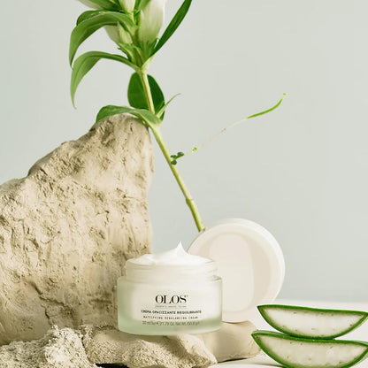 Olos 霧面平衡霜 - 適合油性肌膚的乳霜 - 控制皮脂分泌，改善膚質 - 不要阻塞妝前乳 - 1.7 盎司