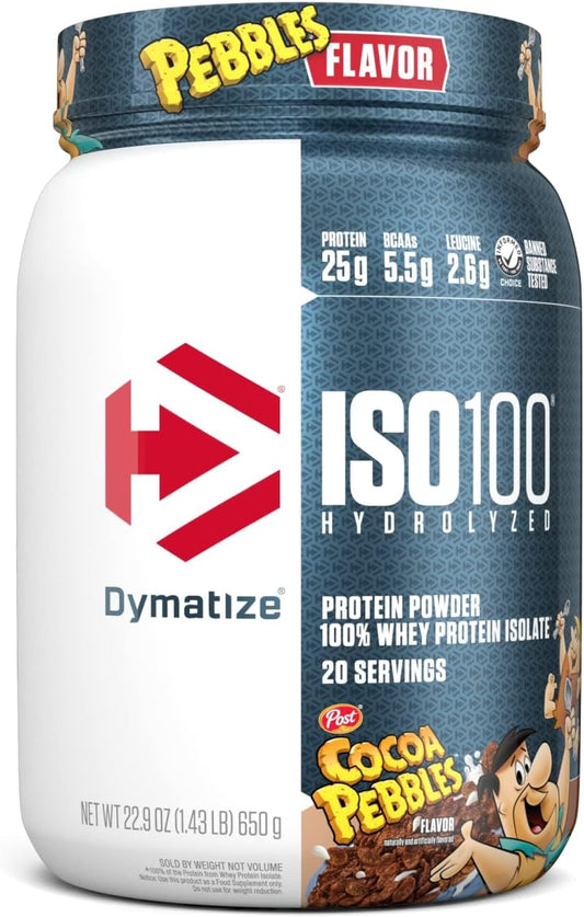 Dymatize Nutrition ISO100 - 可可卵石 20 份