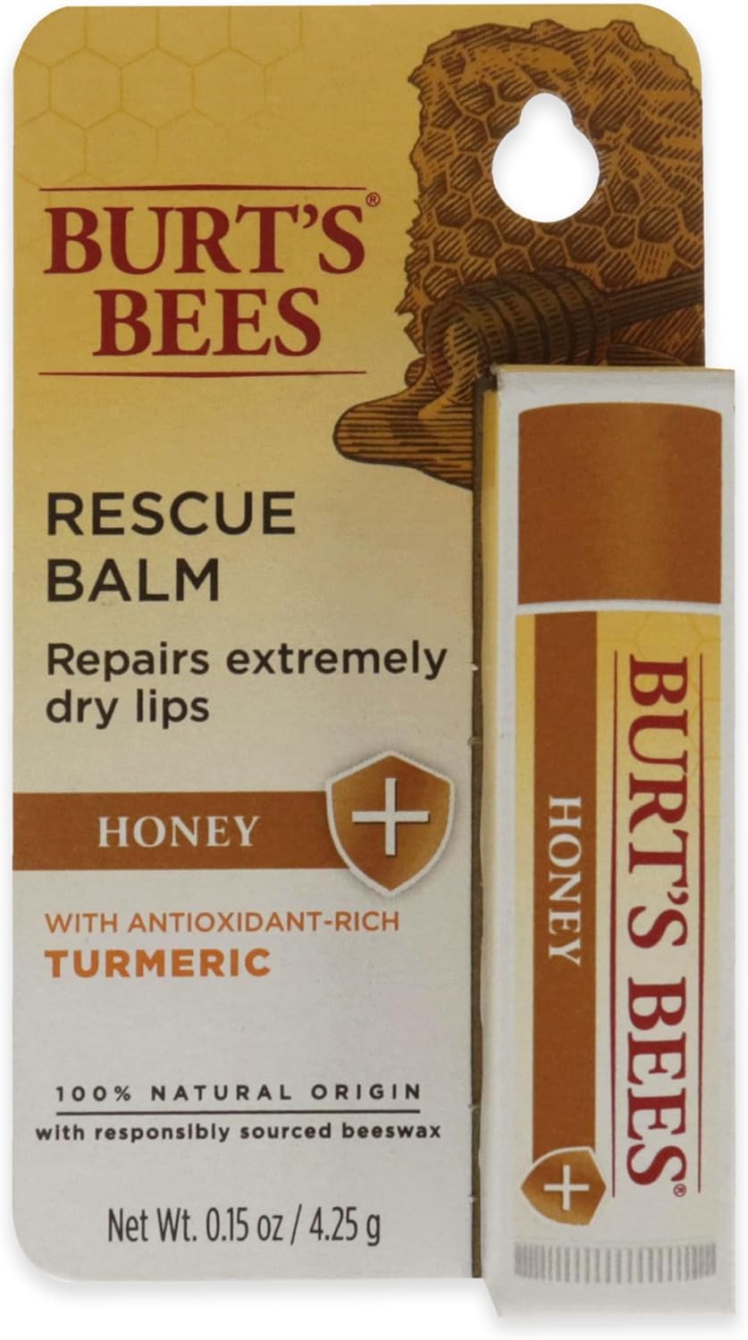 Honey Rescue Balm by Burts Bees for Unisex - 0.15 oz Lip Balm