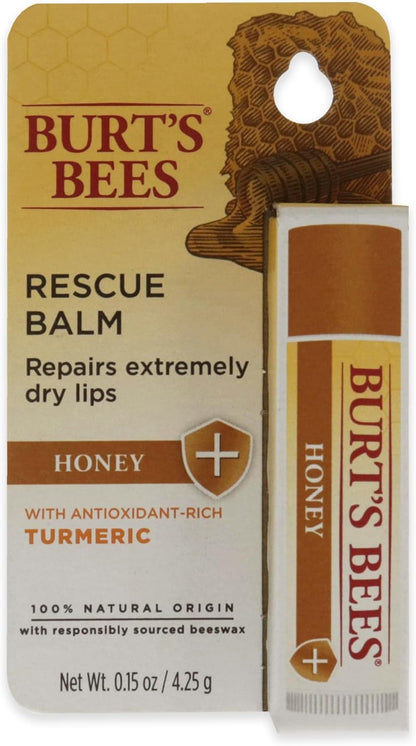 Honey Rescue Balm by Burts Bees for Unisex - 0.15 oz Lip Balm