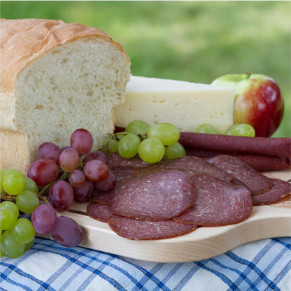 Atwood Heritage 麋鹿豬肉牛肉薩拉米香腸，125克，高蛋白，無麩質，無硝酸鹽，加拿大製造