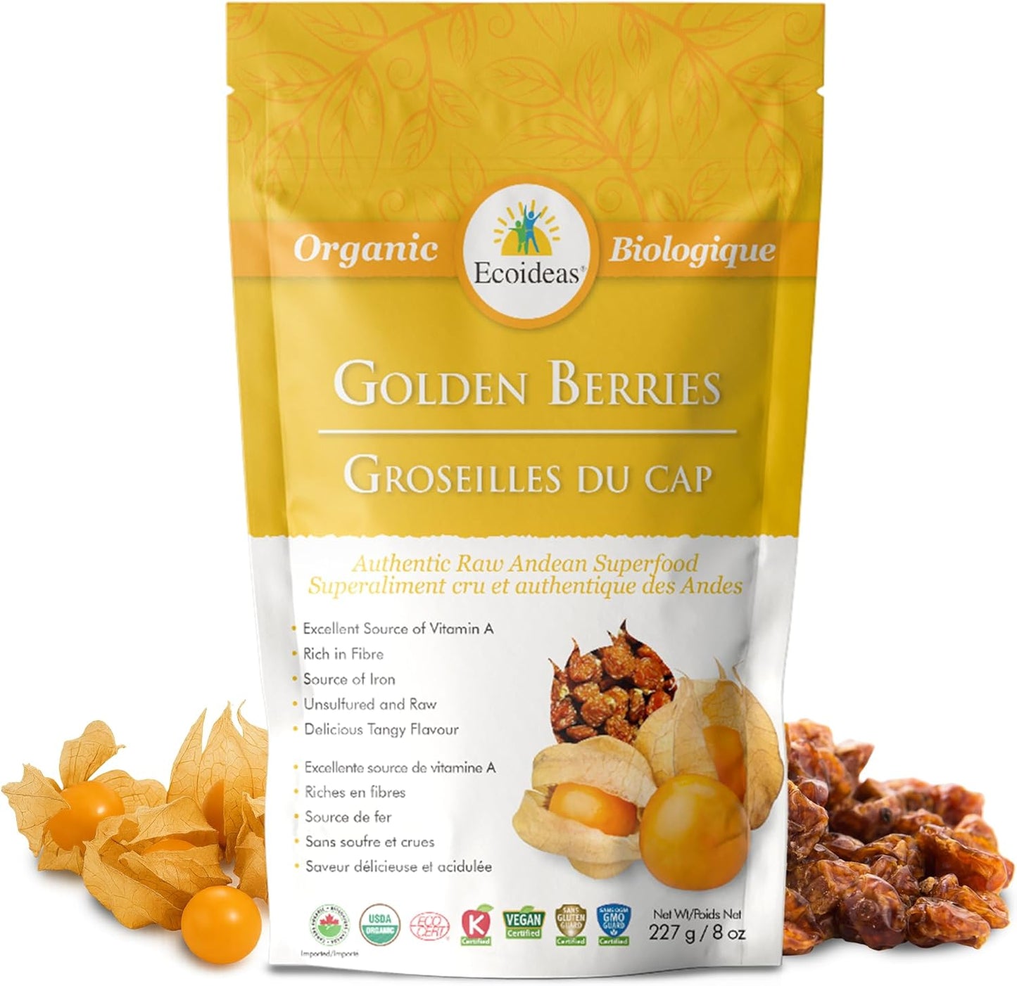 Ecoideas 有機金印加莓果 227克