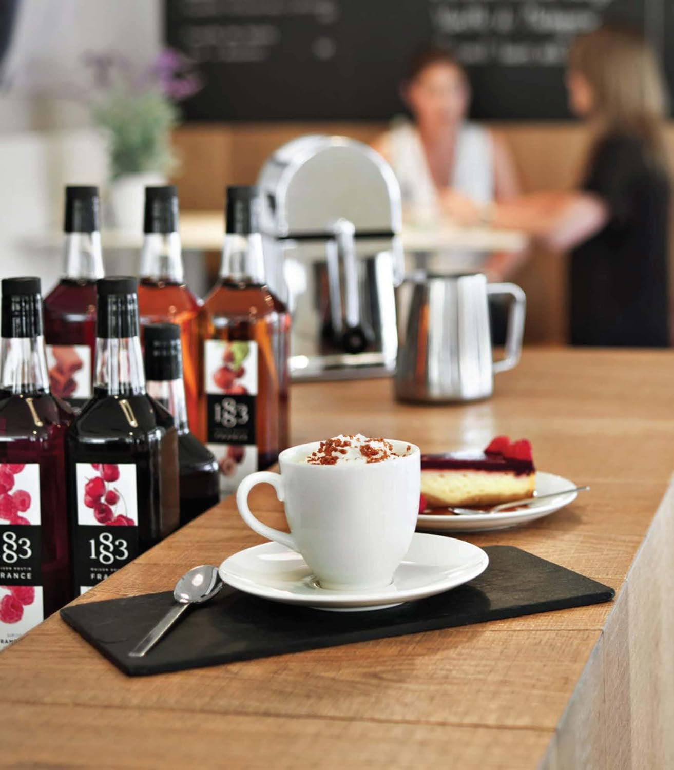 Maison Routin 1883 姜汁汽水糖浆，1L 玻璃杯