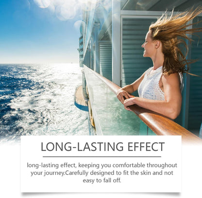 晕车贴 40 片装 - 邮轮晕船贴 缓解邮轮、汽车、轮船、飞机晕船晕车引起的头晕