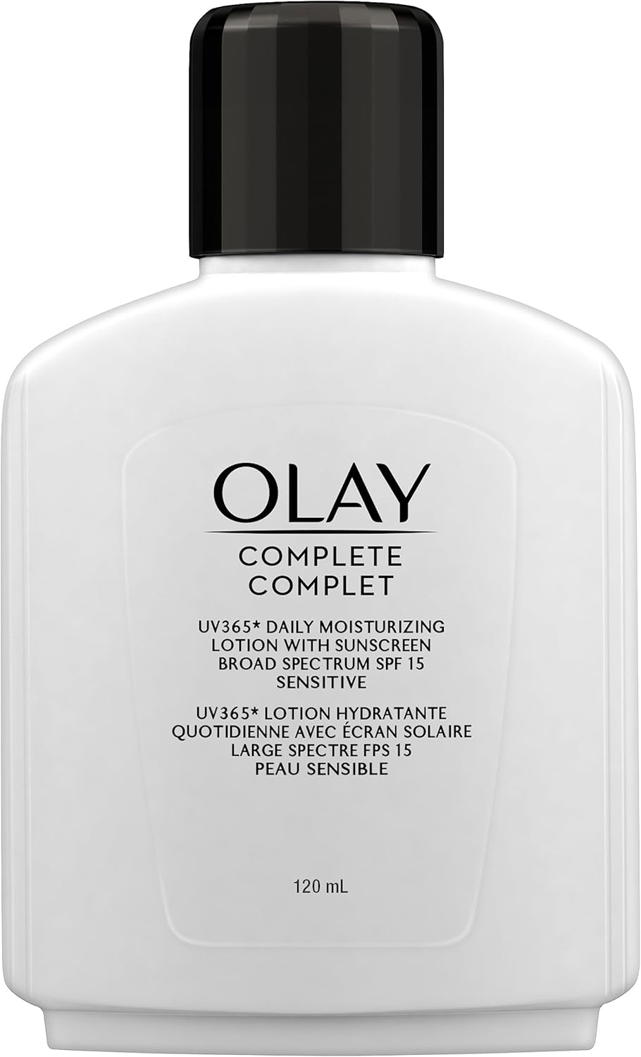 Olay Face Moisturizer by Olay, Active Hydrating Cream, 100 ml & Complete Daily Moisturizing Lotion with Sunscreen Broad Spectrum SPF 15, Sensitive, 120 ml