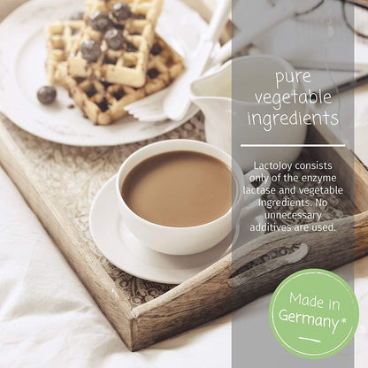 LactoJoy Lactase Pills I Powerful Lactase Enzymes for Lactose Intolerance I Ultra Pure Lactase for Improved Digestion I No Silicon Dioxide, No Artificial Flavors, No Sucralose I 100% Vegan I 80 Pieces …