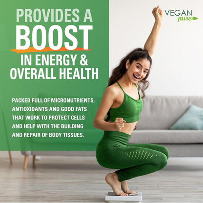 純素純酮綠葉蔬菜，含 MCT 和益生菌 - 香草味，15 種超級食物，22 種維生素，營養豐富的混合物，水果、綠葉蔬菜和蔬菜，0 克糖，無麩質 - 24 份