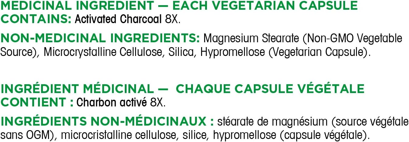Organika 活性碳和 NAC（N-乙醯-L-半胱氨酸）500 毫克補充劑套裝