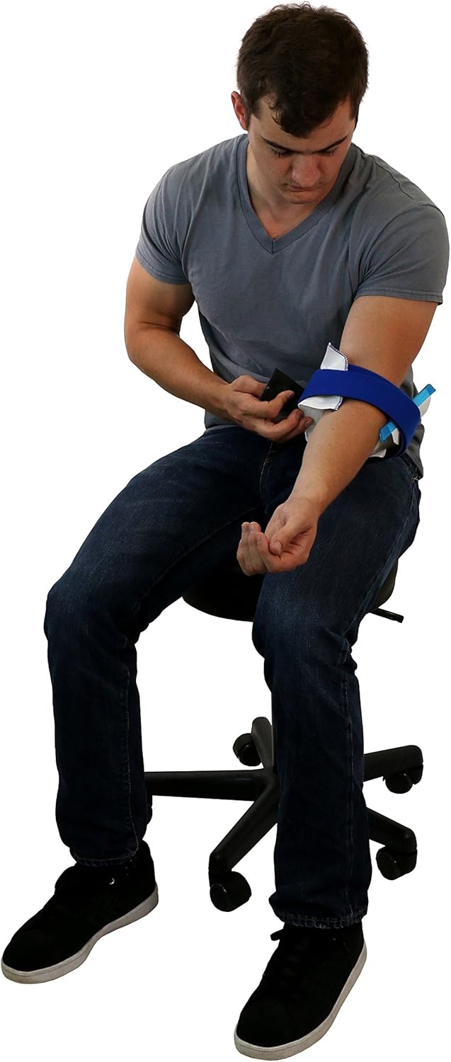 Fabrication relief pak 小型冰袋，配有泡沫带和尼龙搭扣，1 个