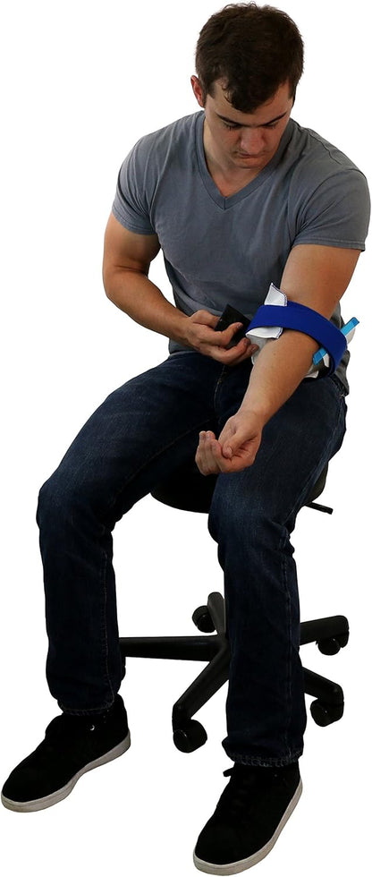 Fabrication relief pak 小型冰袋，配有泡沫带和尼龙搭扣，1 个