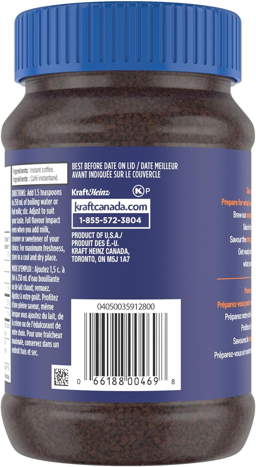 Maxwell House Original Roast Instant Coffee, 150 g Jar