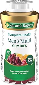 Nature's Bounty Men's Multivitamin Gummies, 140 Count