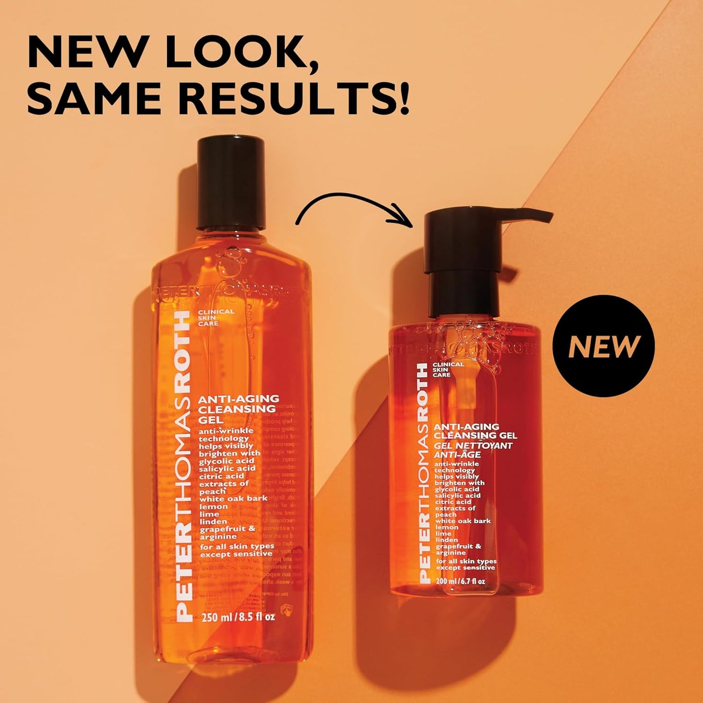 Anti-Aging Cleansing Gel by Peter Thomas Roth for Unisex - 6.7 oz Cleanser