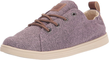 Spenco Women's Santa Clara Heathered Sneaker, Elderberry, 7.5