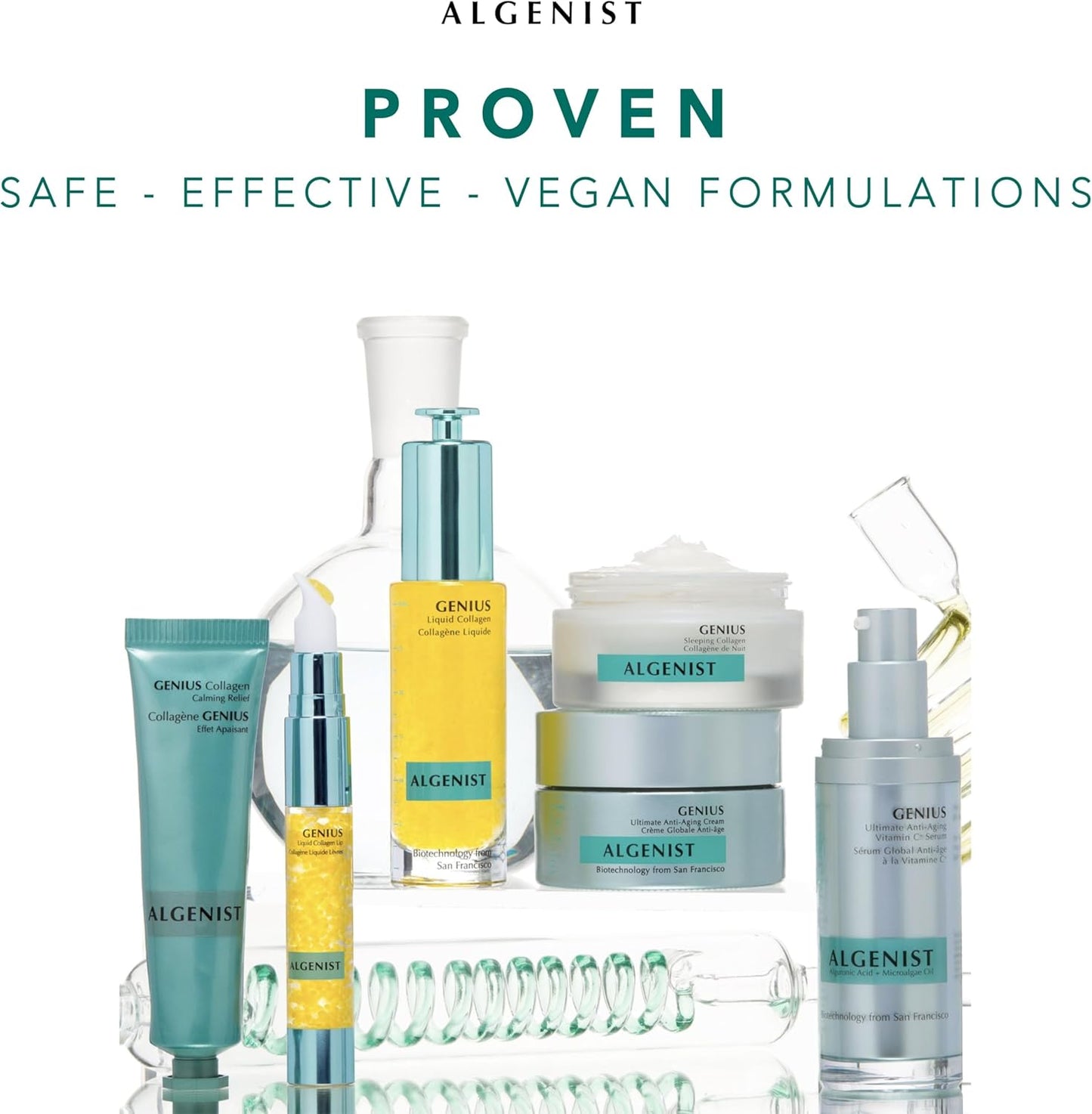 Algenist 女士 Genius 液體膠原蛋白唇膏 - 0.5 盎司