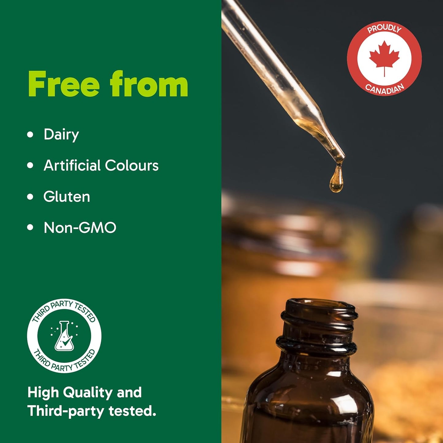 Organika 加拿大製造維生素 D3 液體 2500IU - 橄欖油基底，免疫系統支持 - 30ml