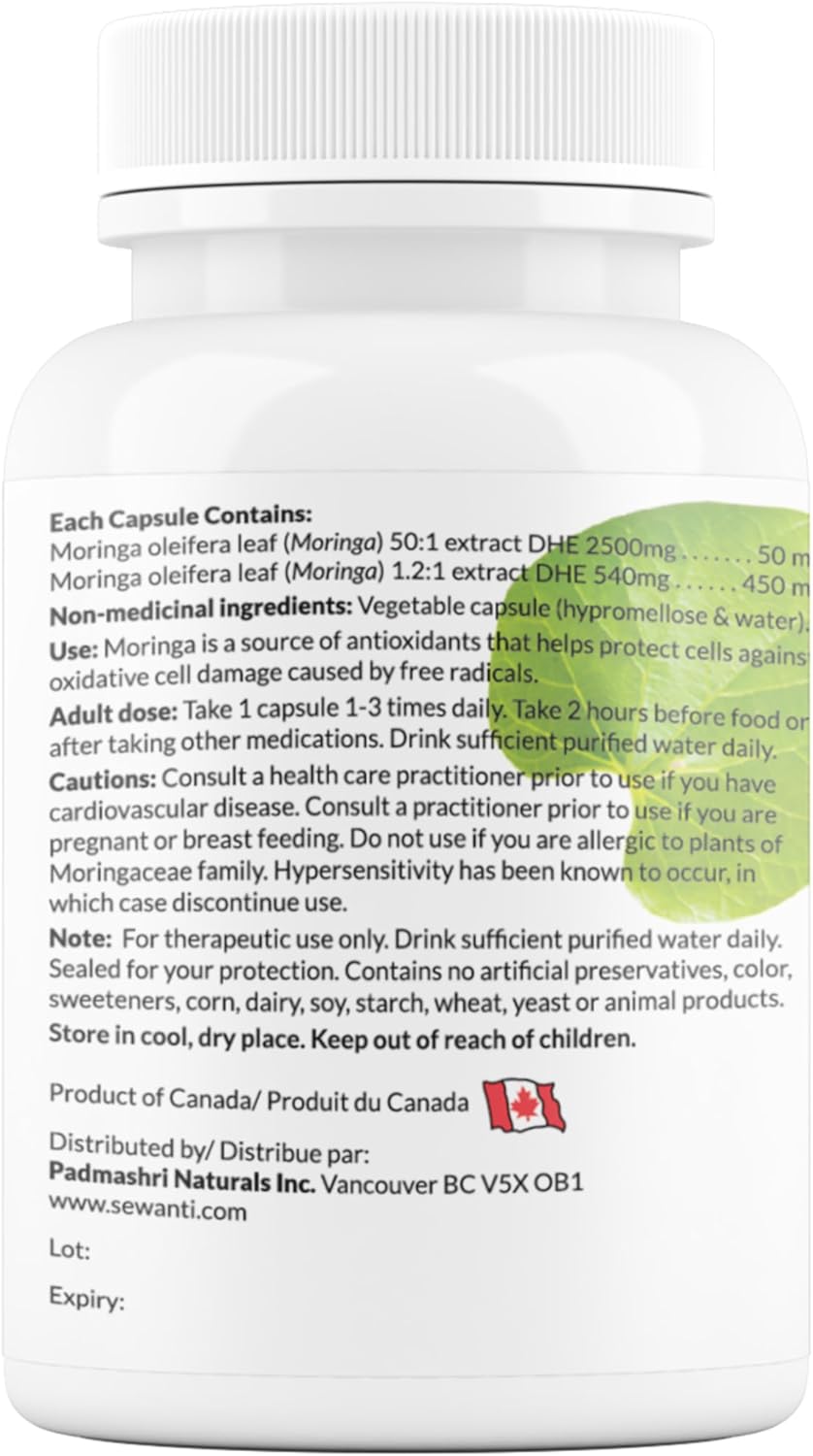 Sewanti Organic Moringa Npn 80071075 60 gram