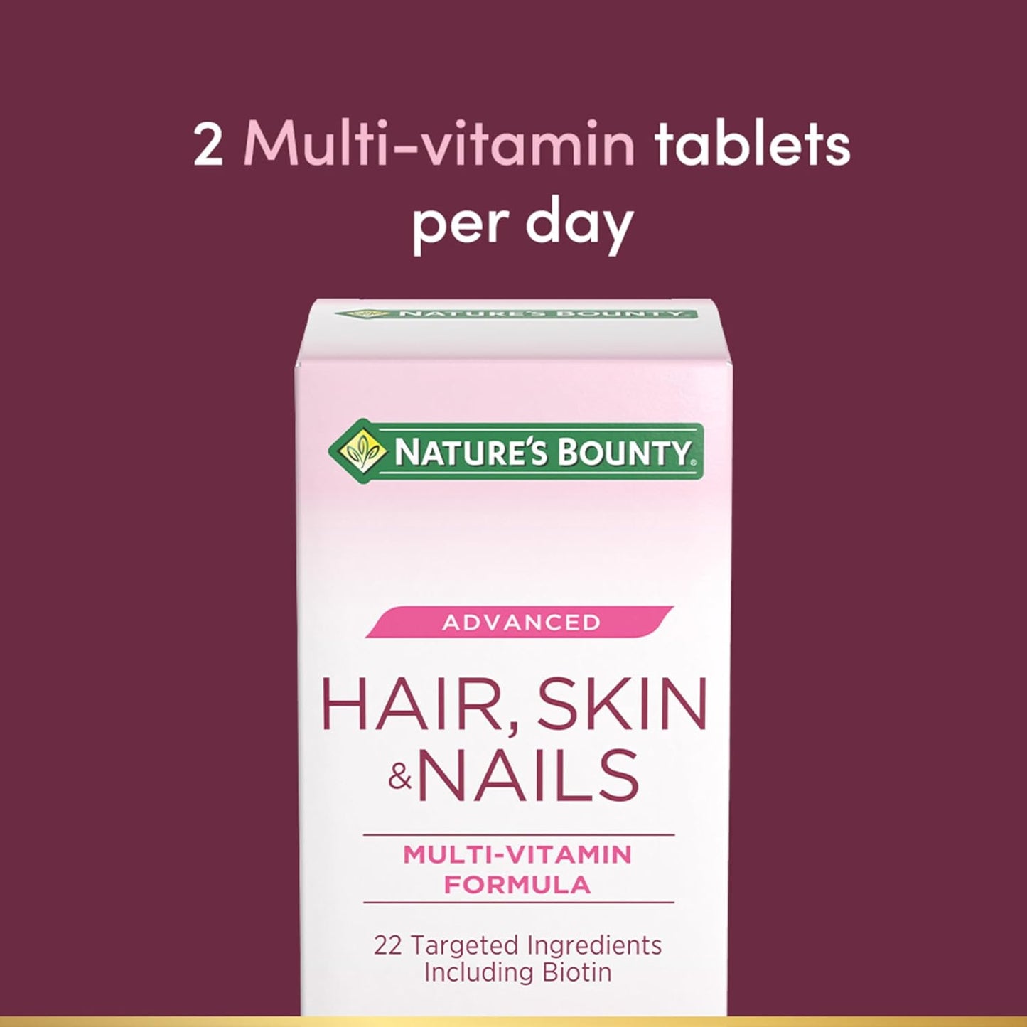 自然之寶高級護髮、護膚及護甲產品，維護頭髮、皮膚及指甲的結構，蘊含22種針對性成分，包括生物素，一種有助於維持身體健康的抗氧化劑。維護頭髮、皮膚和指甲的結構…