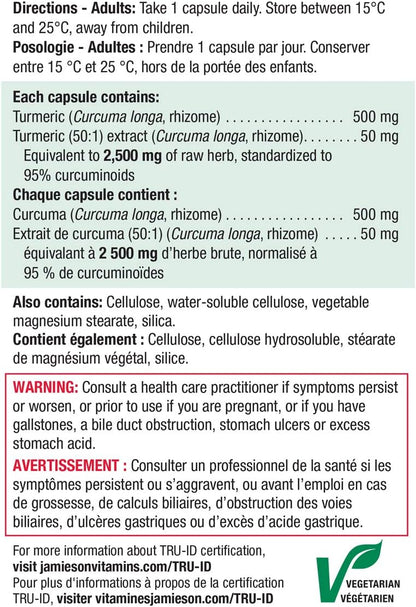Jamieson 薑黃素，90 粒 - 超值裝 & Omega-3 精選 1,000 毫克