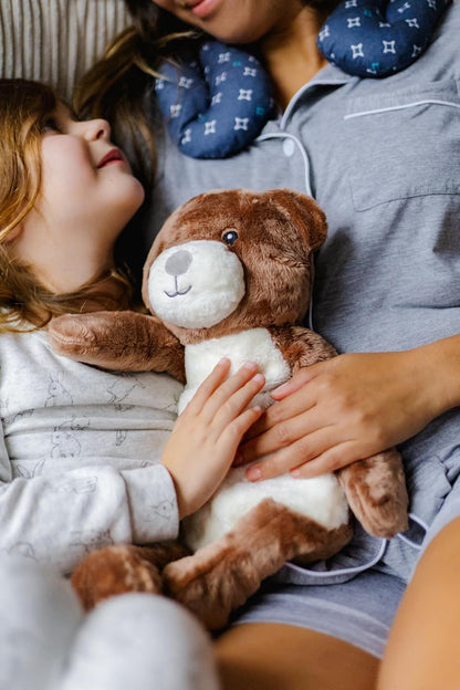 魔法袋 Warmy Noa the Bear 冷熱敷袋，屢獲殊榮的舒適治療伴侶，天然可堆肥，可擁抱療法，加拿大衛生部註冊，多功能健康伴侶