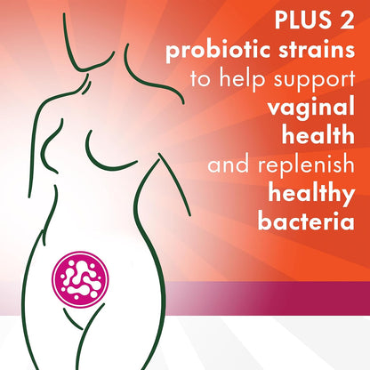 Align Probiotic，女性双效多菌株益生菌，含圣洁莓，舒缓偶发性腹部不适、胀气、腹胀，28粒胶囊