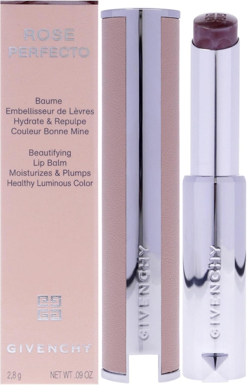 Givenchy 玫瑰完美美化潤唇膏 - 117 冷棕色潤唇膏 0.09 盎司