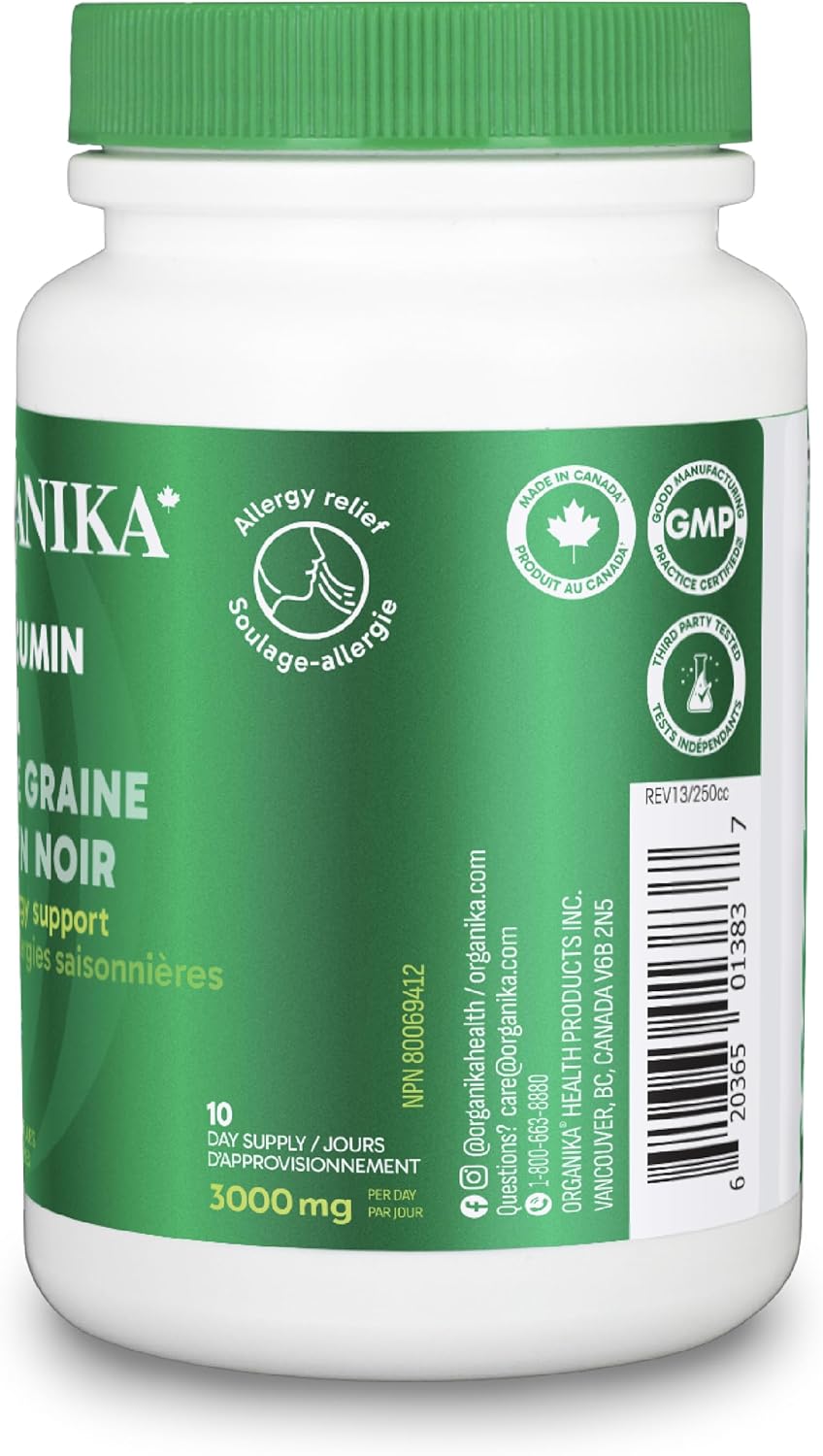 Organika Black Cumin Seed Oil 60 Sftgl