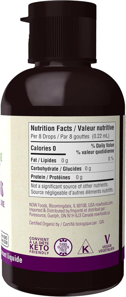 Now Foods Organic Monk Fruit Liquid Sweetener 59mL