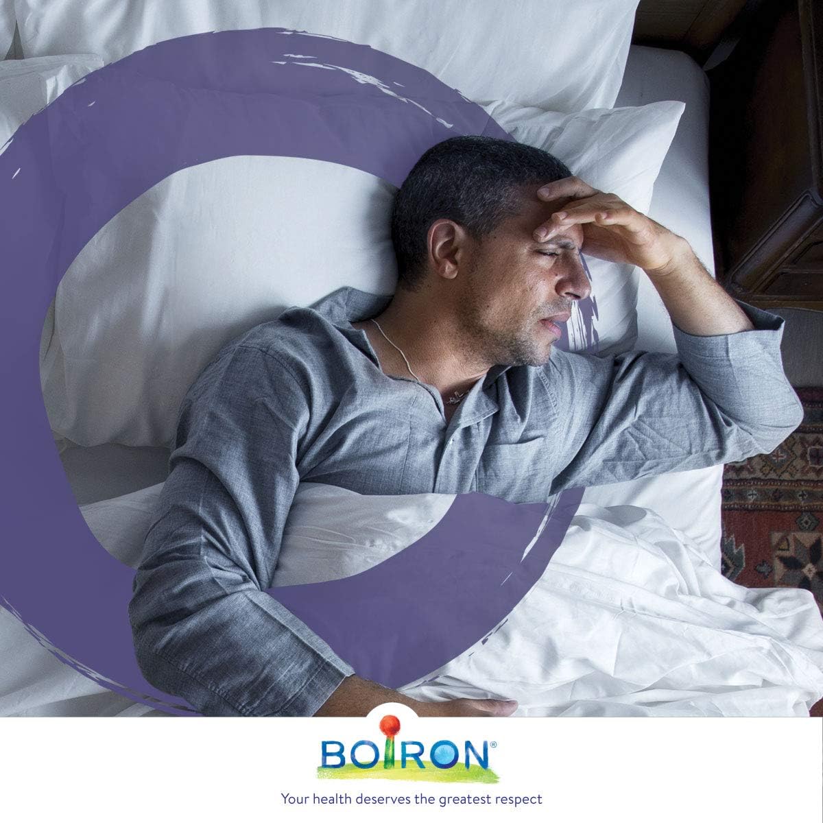 Boiron Quietude 非常适合睡眠和轻微睡眠障碍（烦躁不安、入睡困难、夜醒、偶尔失眠）以及神经紧张（过敏、烦躁）。顺势疗法药物。2盒，每盒90片。