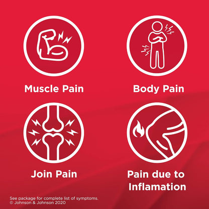 Tylenol Muscle Aches and Body Pain, Acetaminophen 650 mg, Joint Pain, Muscle Ache Relief, Fast and Long Lasting, 16 Caplets