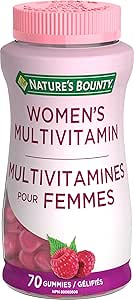 Nature's Bounty Women's Multivitamin Gummies, Helps Maintain Eyesight, Skin, and Immune Function. Helps in Development of Bone, Cartilage, Teeth, and Gums. Helps Thyroid Gland Function, 70 Count