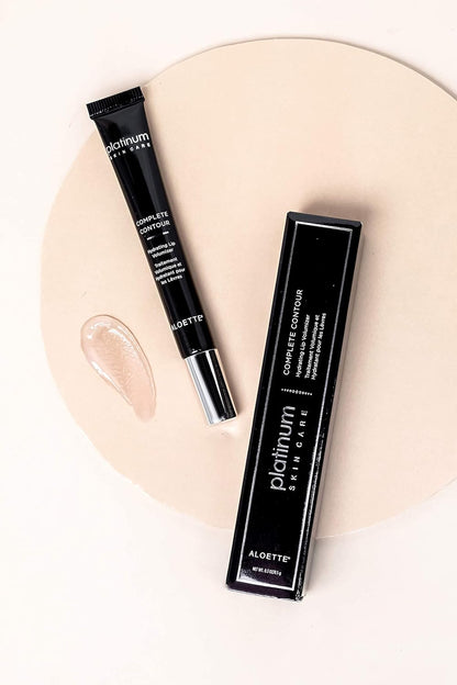 Aloette Complete Contour，保湿丰唇膏，滋润干燥嘴唇，芦荟和可可脂，无动物测试，0.3 盎司