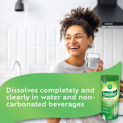 Benefiber 益生元膳食纖維粉，無味，無糖，每日纖維 - 62 份（248 克）