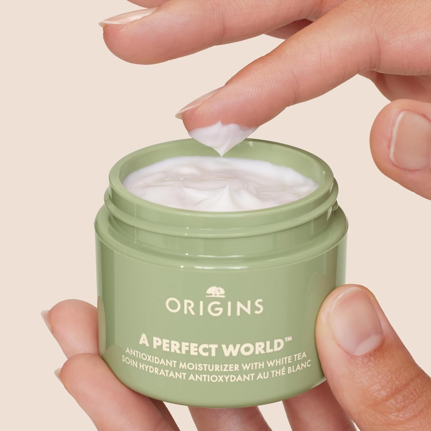 Origins A Perfect World Antioxidant Moisturizer | Keeps Skin Looking Youthful | With White Tea, 50 ml
