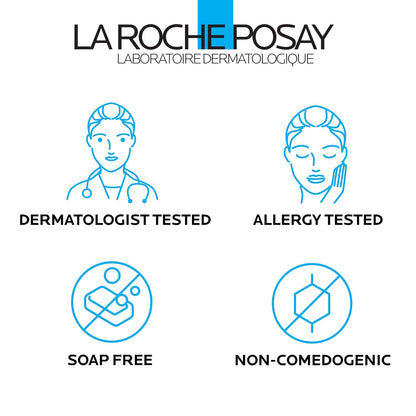 La Roche-Posay Purifying Face Wash, Mela B3 Anti-Aging Micro-Peeling Facial Cleanser with Melasyl & Niacinamide, Purifies & Cleanses Skin without Drying. Dermatologist Recommended, 200mL
