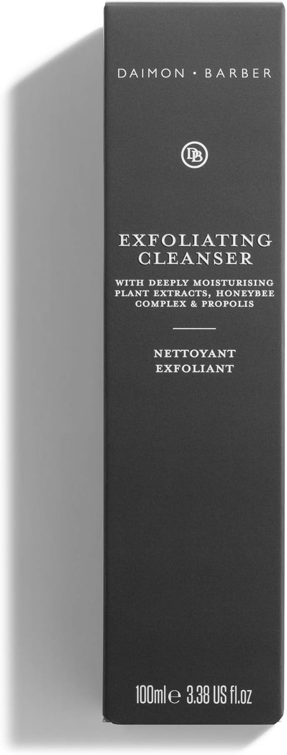 Exfoliating Cleanser by Daimon Barber for Men - 3.38 oz Cleanser