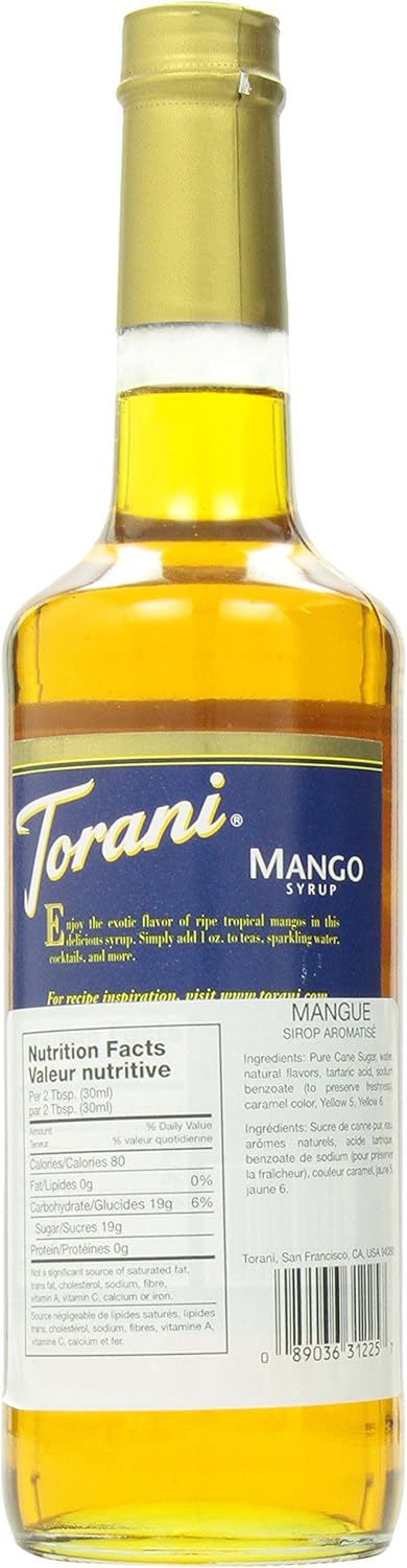 Torani Mango Flavour Syrup 750 Milliliter