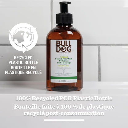 Bulldog Skincare for Men Original Beard & Face Wash, 300 mL