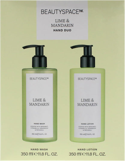 BeautySpace Beauty Space 护手霜二合一 - 柠檬和柑橘 11.8 盎司护手霜，11.8 盎司洗手液，男女通用 2 件