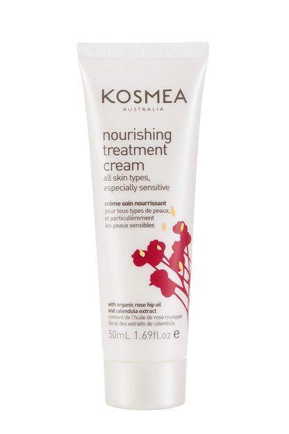 Kosmea Nourishing Facial Cream – Ultra-Hydrating Daily Moisturizer with Rose Hip, Shea Butter & Vitamin Blend for Face & Neck, Daily Skin Care - 50ml