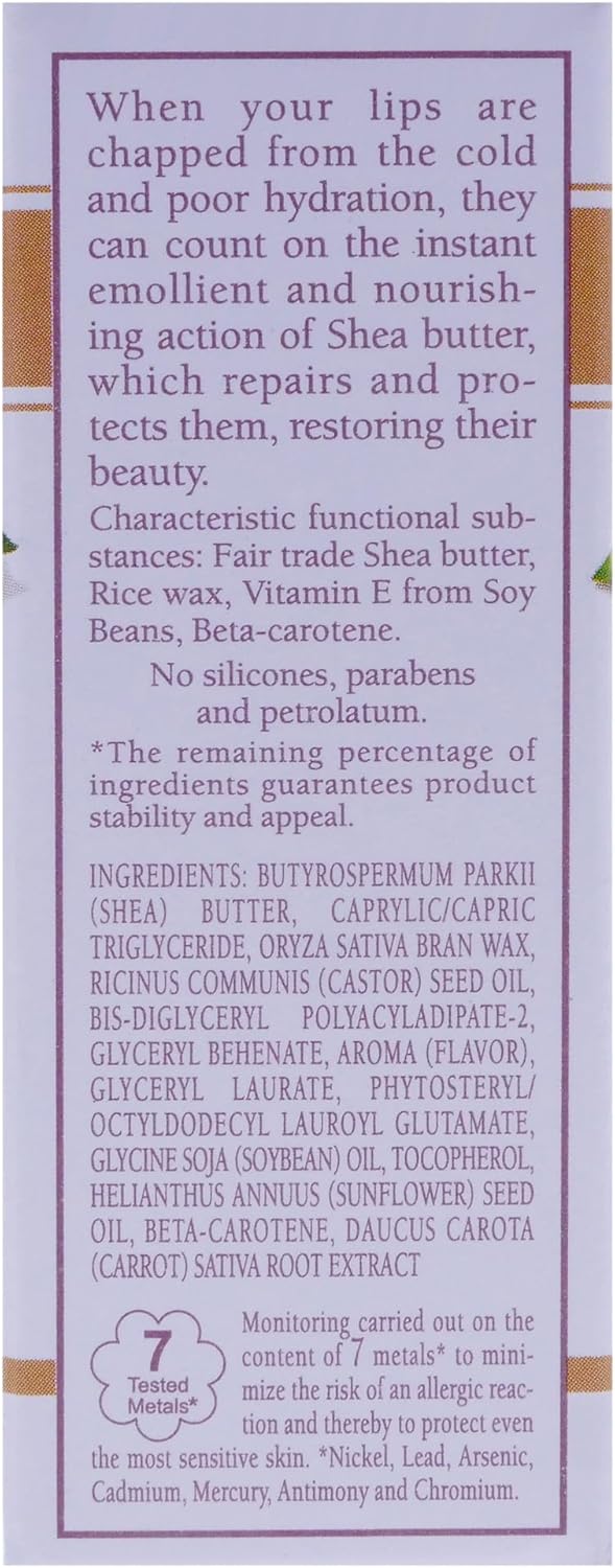 L'Erbolario LErbolario 滋養唇膏 - 乳木果油女士潤唇膏 0.18 盎司