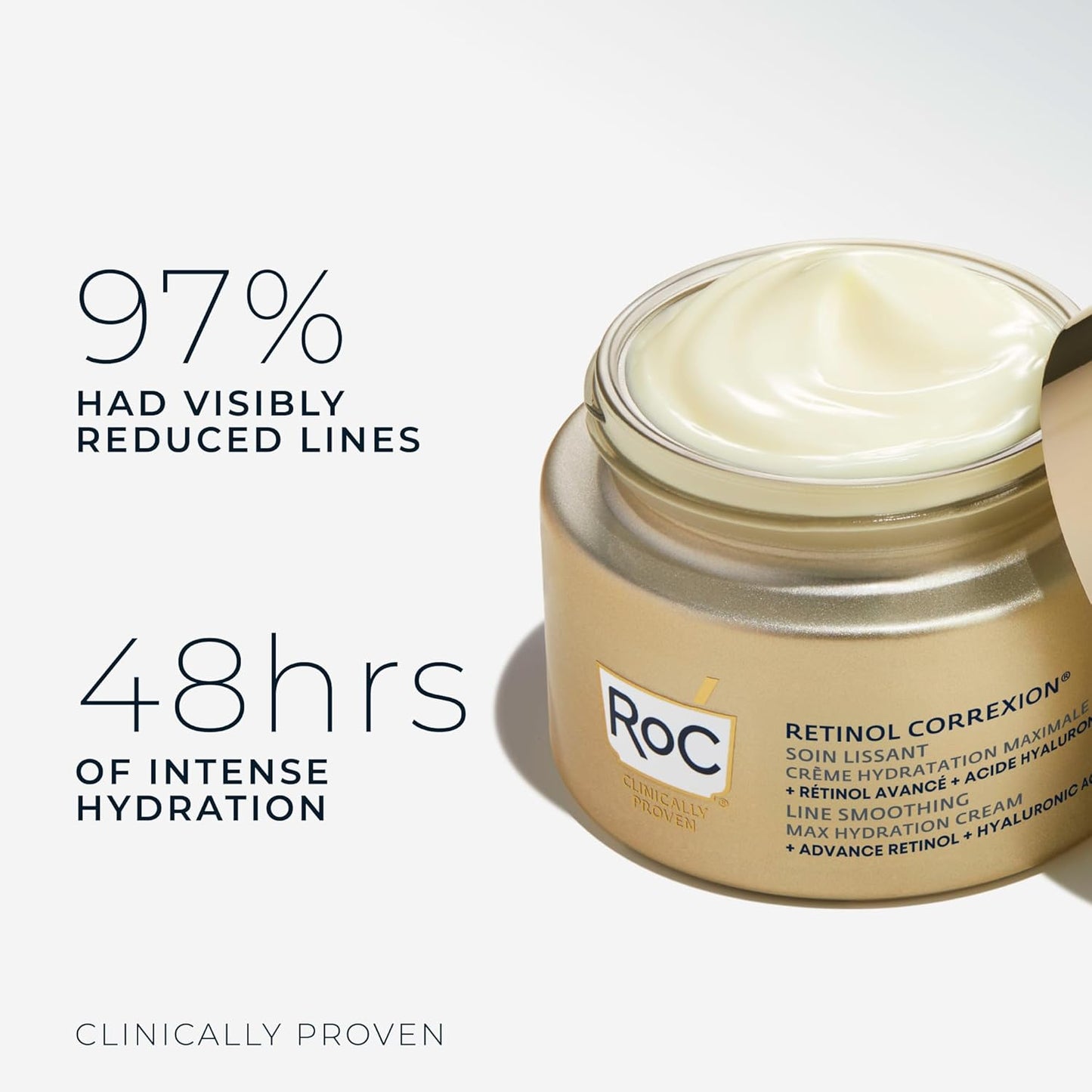 RoC Retinol Correxion®️ Line Smoothing Max Hydration Cream