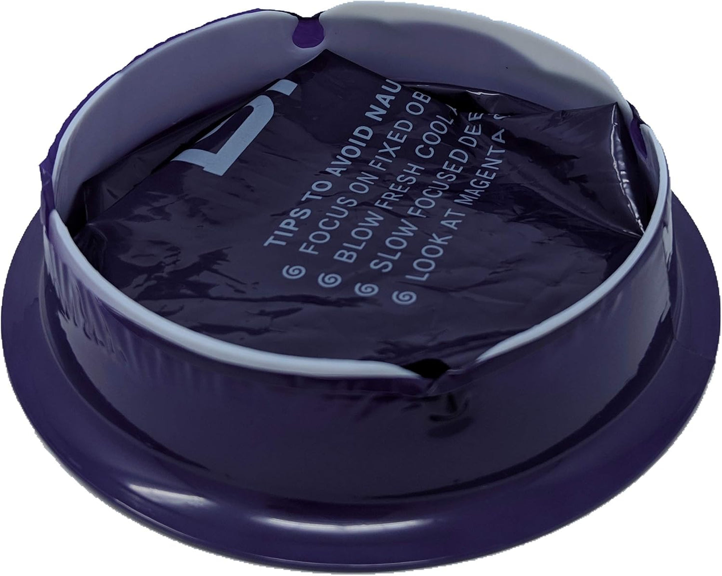 iSick 一次性呕吐袋 1000ml，24个装，深紫色，优质医用级，孕吐、儿童、出租车司机、汽车晕车，便携，不脏乱